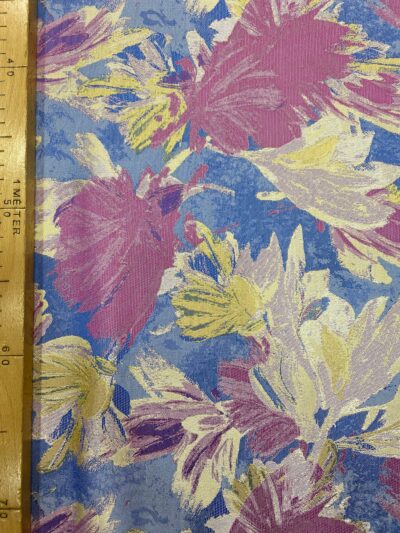 Mintás jacquard brokát - virágmintás - Image 2