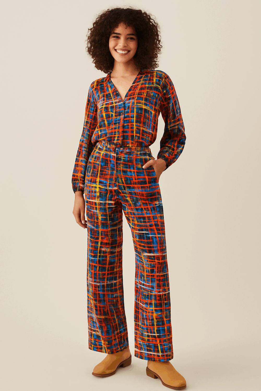 Chanel mintás gyapjú flokon - Image 2