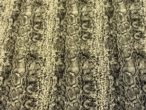 Kígyómintás elasztikus jacquard szövet