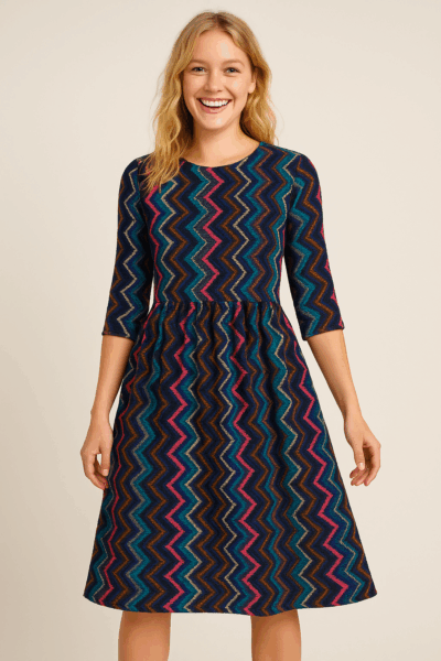 Missoni mintás kötött anyag - Image 3