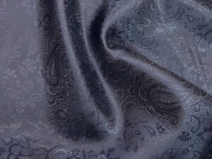 Paisley mintás bélés- középkék