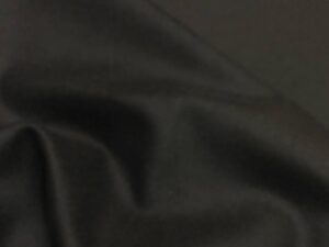 Merev fekete kabátszövet