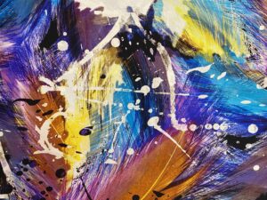 Cavalli mintás elasztikus hernyóselyem