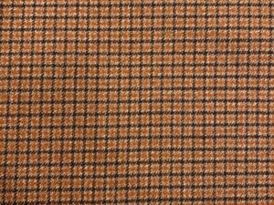 Kiskockás gyapjú szövet