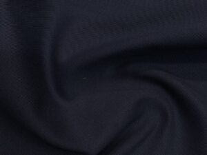 Vastag elasztikus pamutvászon - sötétkék