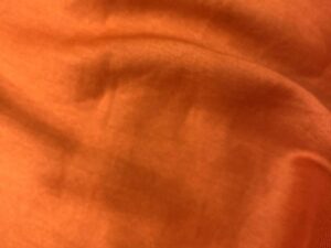 Elasztikus len–selyem–viszkóz vászon – napfény korall