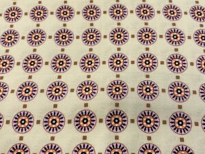 Retro mozaik – mintás viszkóz flokon