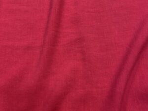 Olasz len–viszkóz vászon – élénk málna-piros, könnyű nyári minőség