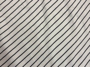 Átlós fekete csíkos olasz viszkóz flokon