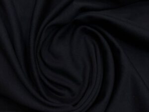 Sötétkék organikus pamut jersey