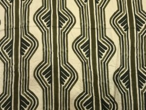 Olasz viszkóz flokon – art deco hangulatban